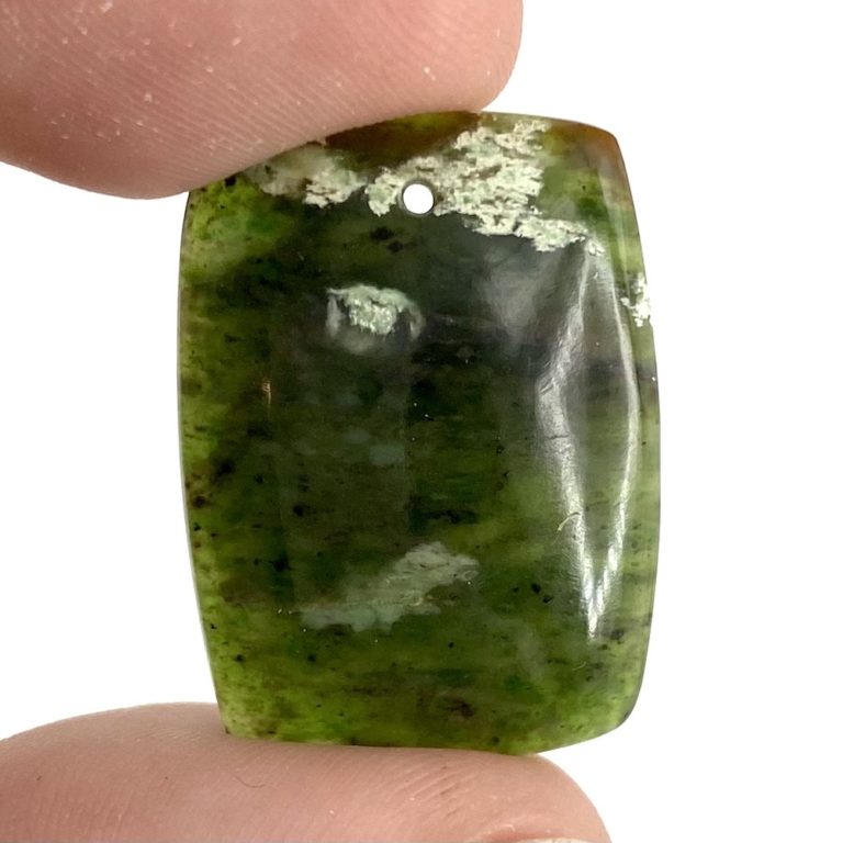 Chrome Chalcedony Mixed Shape Top Drilled Cabochons Approx 20 - 25mm with 0.8mm Drill Hole 5 Piece Pack - Image 10