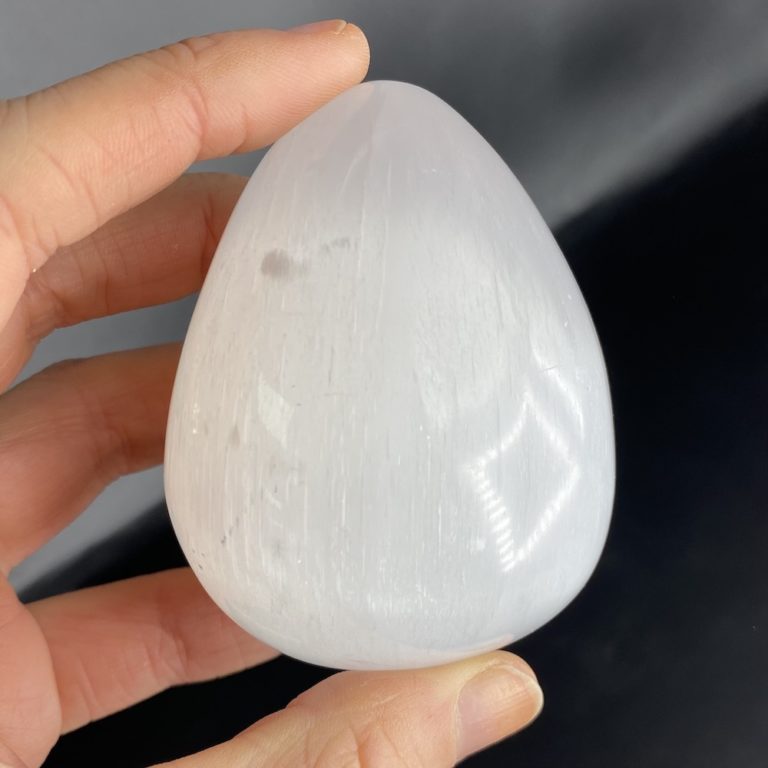 Selenite Egg Approx 6 - 7cm - Image 5