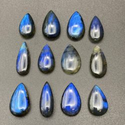 Electric Blue Labradorite Mixed Shape Cabochon Approx 20 - 25mm