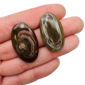 Royal Imperial Jasper "Gemmologist's Pick" Oval Cabochon Approx 35mm