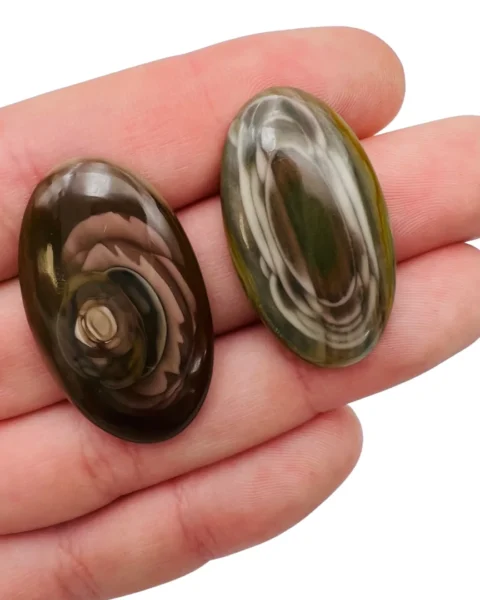 Royal Imperial Jasper "Gemmologist's Pick" Oval Cabochon Approx 35mm