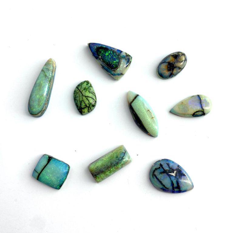 Sterling Opal Small Cabochon 3 Piece Pack - Image 3