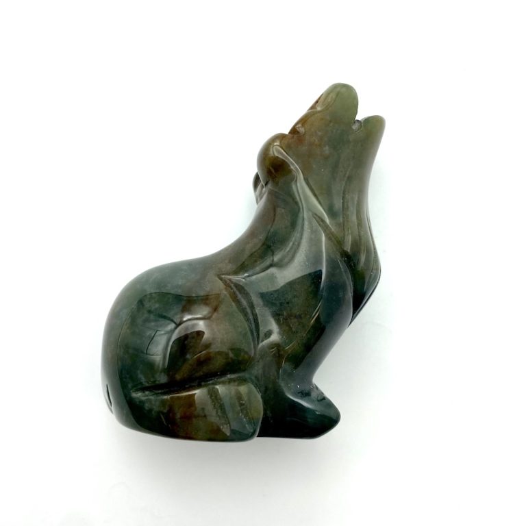 Fancy Jasper Moon Gazing Wolf Approx 65 x 40mm - Image 6