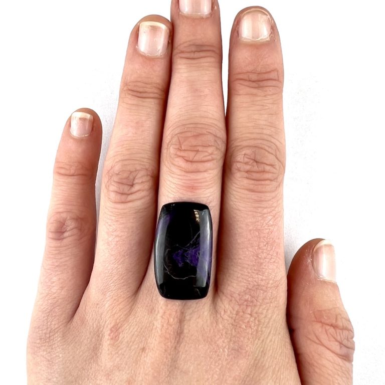 Sugilite Rectangle Cabochon Approx 25 x 15mm 20 Carats - Image 2