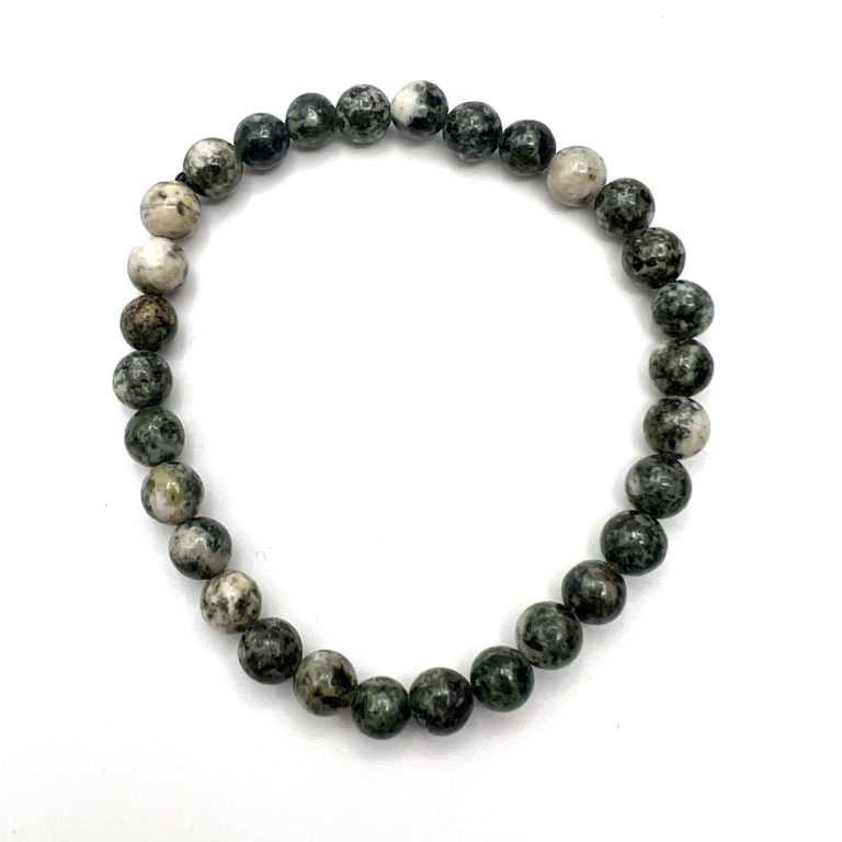Preseli Bluestone Smooth Rounds Approx 8mm Beads Stretchy Bracelet