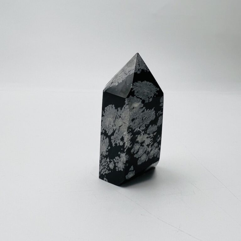 Snowflake Obsidian Point Approx 5 x 2.5cm