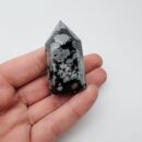 Snowflake Obsidian Point Approx 5 x 2.5cm - Image 4