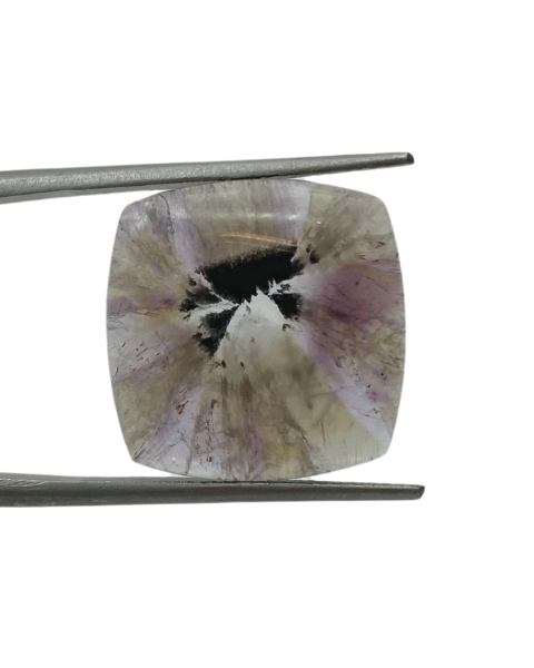 Trapiche Amethyst Cushion Cabochon Approx 16mm