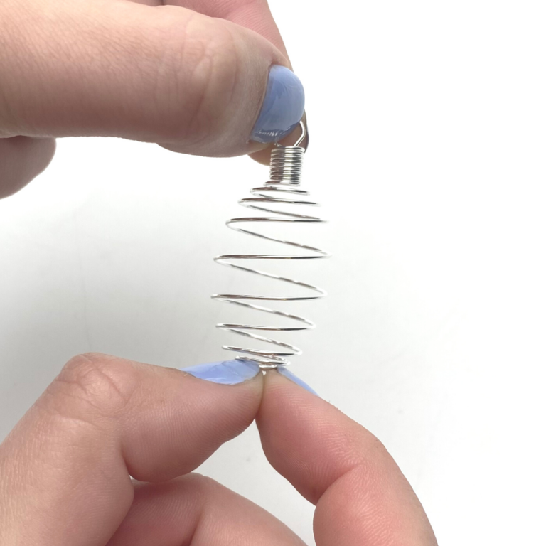 Silver Plated Base Metal Spiral Cage Approx 3 - 5cm 5 Piece Pack - Image 2