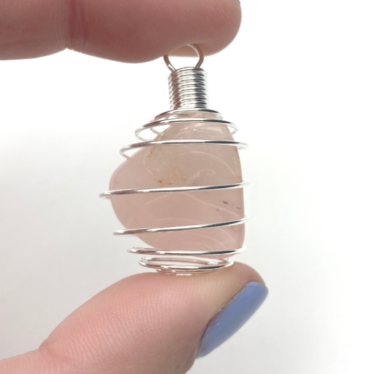 Silver Plated Base Metal Spiral Cage Approx 3 - 5cm 5 Piece Pack - Image 4