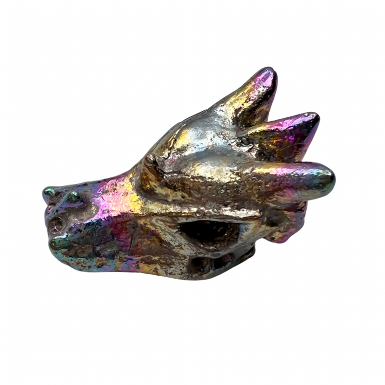 Bismuth Dragon Skull Approx 4.5cm - Image 3