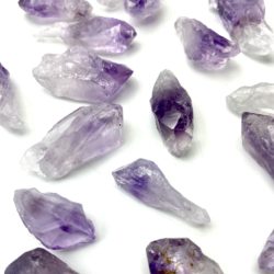 Amethyst Mixed Shape and Size Rough Pieces 30g Pack