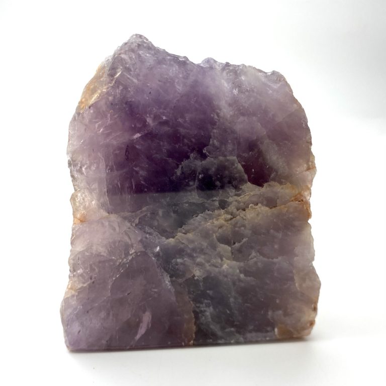 Amethyst Polished Freeform Slice Approx 14 x 12cm