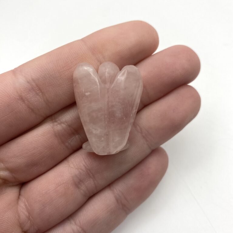 Rose Quartz Angel Approx 3cm - Image 2