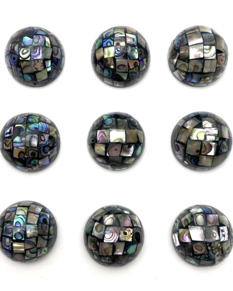 Mother of Pearl Mosaic Cabochon