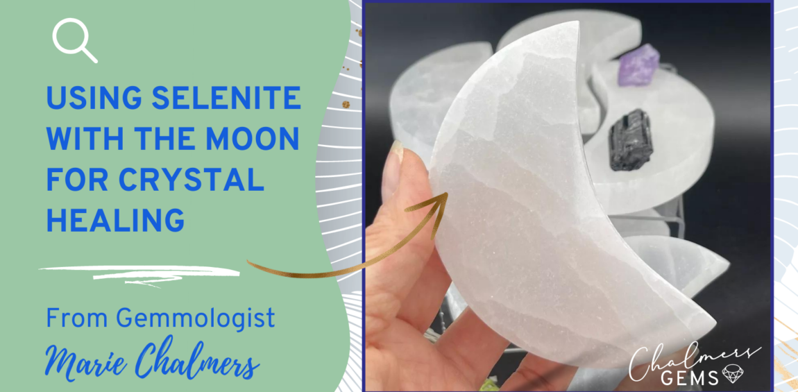 Using Selenite with the Moon for Crystal Healing