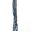 Lapis Lazuli Micro Faceted Coin Beads Approx 4mm 32cm Strand - Image 2