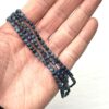 Lapis Lazuli Micro Faceted Coin Beads Approx 4mm 32cm Strand - Image 3