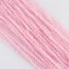 Rose Quartz Micro Faceted Coin Beads Approx 4mm 32cm Strand - Image 3