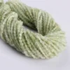 Prehnite Micro Faceted Coin Beads Approx 4mm 32cm Strand