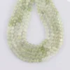 Prehnite Micro Faceted Coin Beads Approx 4mm 32cm Strand - Image 4