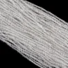 Clear Quartz Micro Faceted Coin Beads Approx 4mm 32cm Strand - Image 3