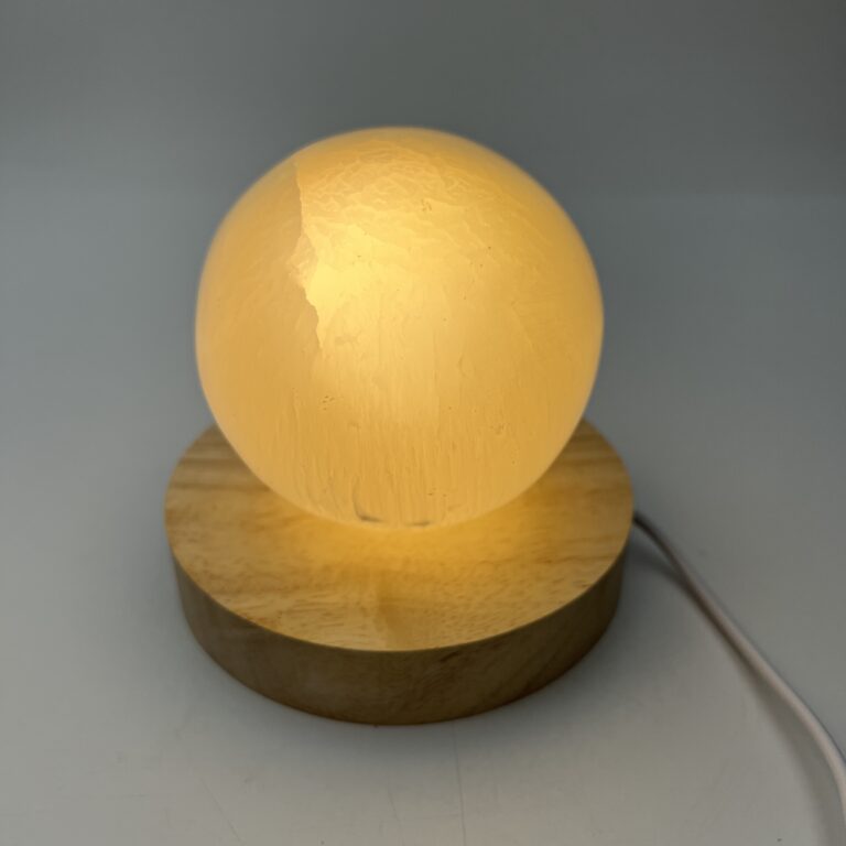Round LED Light With USB Connector For Crystal Lighting 10cm - Image 4