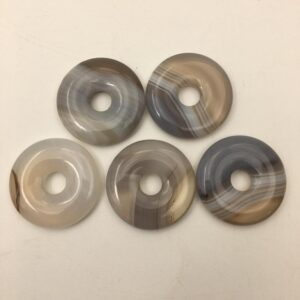 Agate Approx 30mm Donut