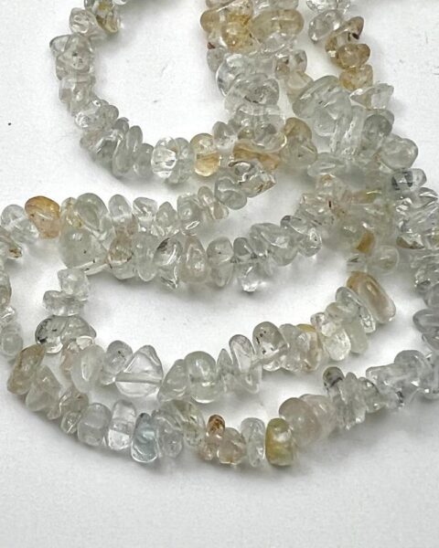 Topaz Chips Approx 5  - 8mm Approx 80cm Strand