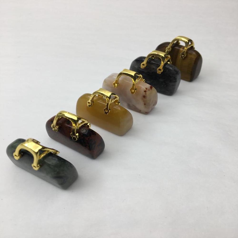 Kambaba Jasper Handbag Approx 2.5cm - Image 4