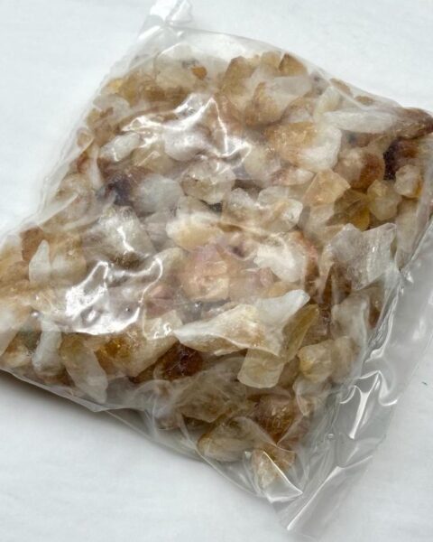Citrine Rough Pieces 500g Bag