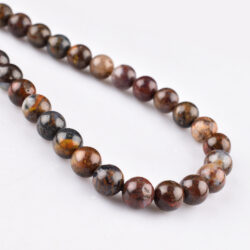 Pietersite Smooth Round Beads 6mm 38cm Strand