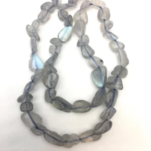 5 - 8mm Labradorite Beads - Nugget Gemstone Strand (38cm)
