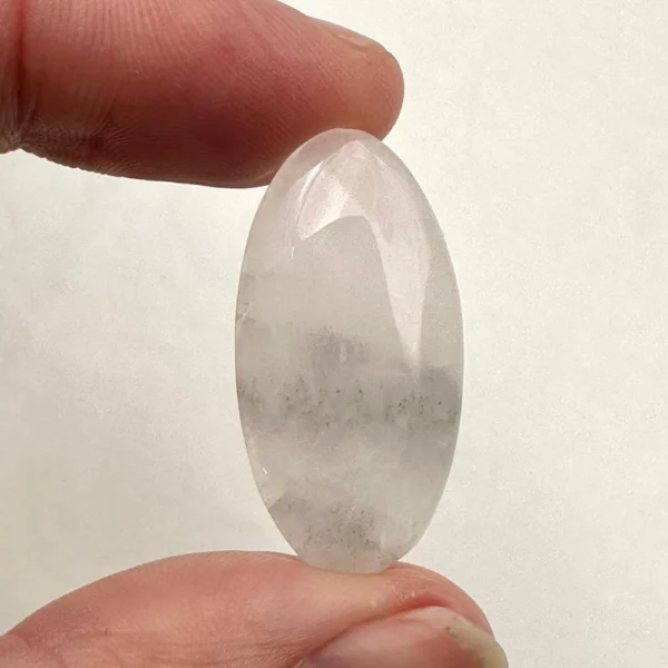 Luna Rose Quartz Mixed Shape Cabochon Approx 20 - 40mm 1pc - Image 3