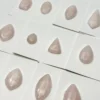Rose Quartz Mixed Shape Cabochon Approx 20 - 40mm 1pc