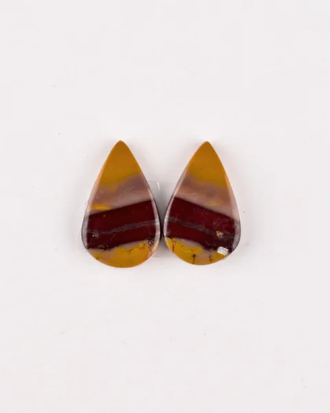 Mookaite Mixed Shape Cabochon Pair Approx 15-25mm