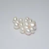 Freshwater Cultured Cream Mixed Size & Shape Approx 6-10mm Half Drilled Pearls 10g Pack (Approx 20 pcs) - Image 2