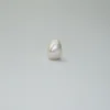 Freshwater Cultured Cream Oval Pearl Approx 14 x 12mm 1pc Half Drilled - Image 3
