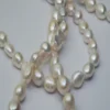 Freshwater Cultured Cream Nugget Pearls Approx 8mm 36cm String - Image 2