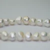 Freshwater Cultured Cream Nugget Pearls Approx 8mm 36cm String - Image 3