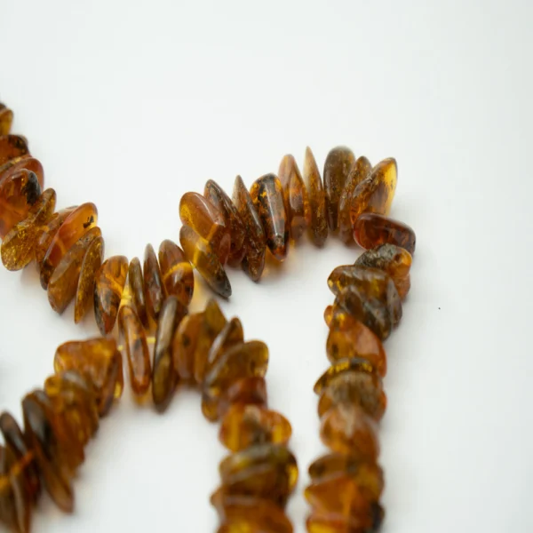 Baltic Amber Chip Strand Approx 10 x 2mm Approx 40cm Strand - Image 2