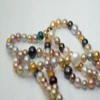 Fresh Water Cultured Pearl Mixed Colour (Dyed ) Round 5.5 - 8 mm 38cm String - Image 2