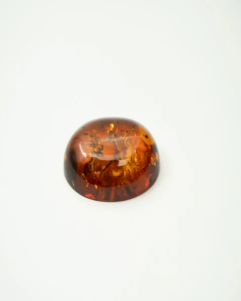 Baltic Amber Cognac Oval Cabochon Approx 35 x 25mm