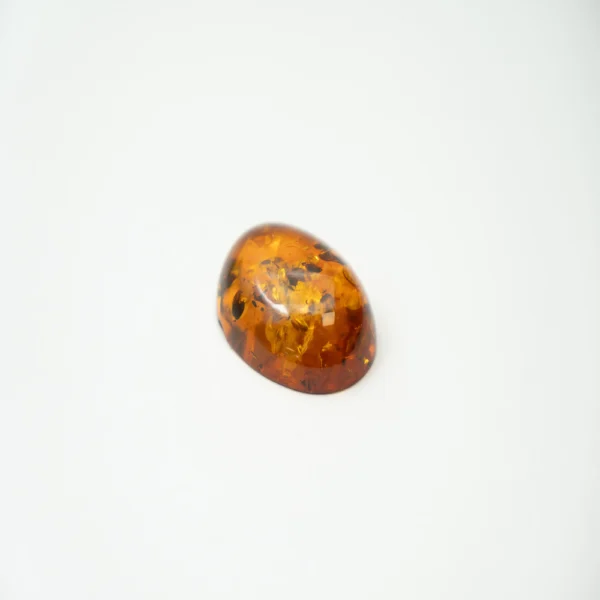Baltic Amber Cognac Oval Cabochon Approx 30 x 20mm - Image 2