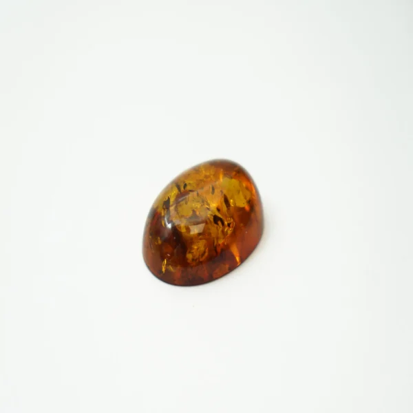 Baltic Amber Cognac Oval Cabochon Approx 30 x 20mm