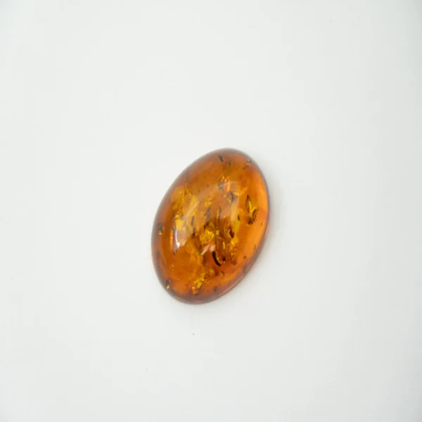 Baltic Amber Cognac Oval Cabochon Approx 30 x 20mm - Image 4