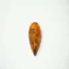 Baltic Amber Cognac Pear Shape Cabochon Approx 40 x 20mm - Image 3