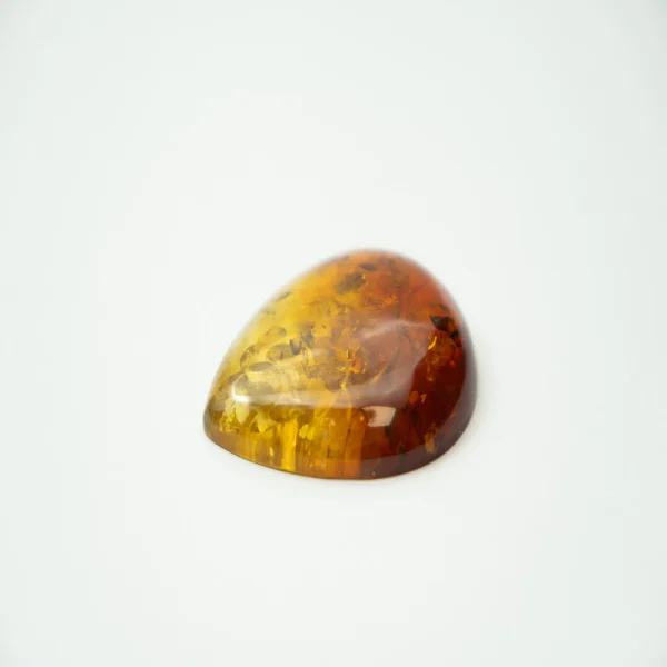 Baltic Amber Ombre Pear Shape Cabochon Approx 45 x 35mm - Image 3