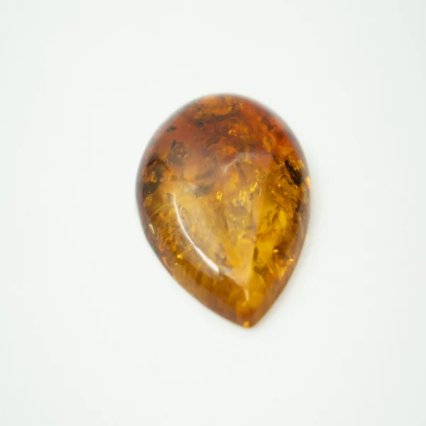 Baltic Amber Ombre Pear Shape Cabochon Approx 45 x 35mm - Image 4