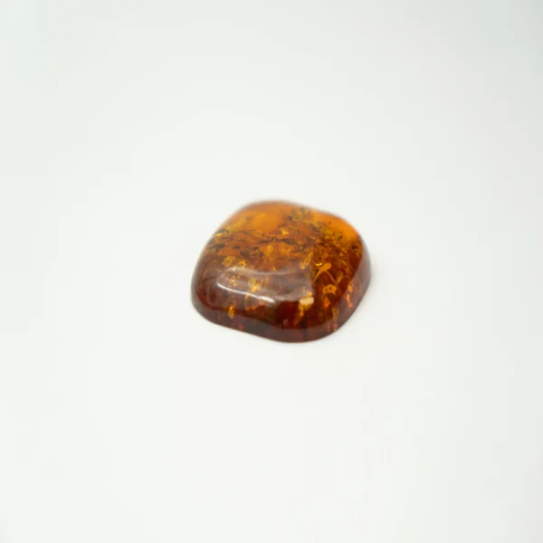 Baltic Amber Cognac Rounded Square Cabochon Approx 30mm - Image 2